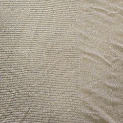 Oroton Gold-Beige Metallic Knit Top - Size: International L