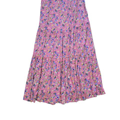 Pink floral dress on a light background