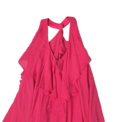 Pink dress on a light background