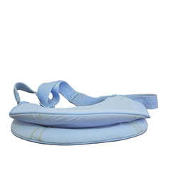 Light blue bag on a light background