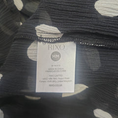 RIXO "Minni" Silk Polka Dot Dress - Size: M