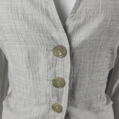 Gerry Weber Silver Grey Lightweight Jacket – Size AU 12