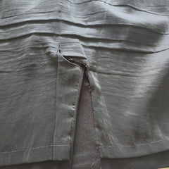 Oroton Black Skirt with Gold Details