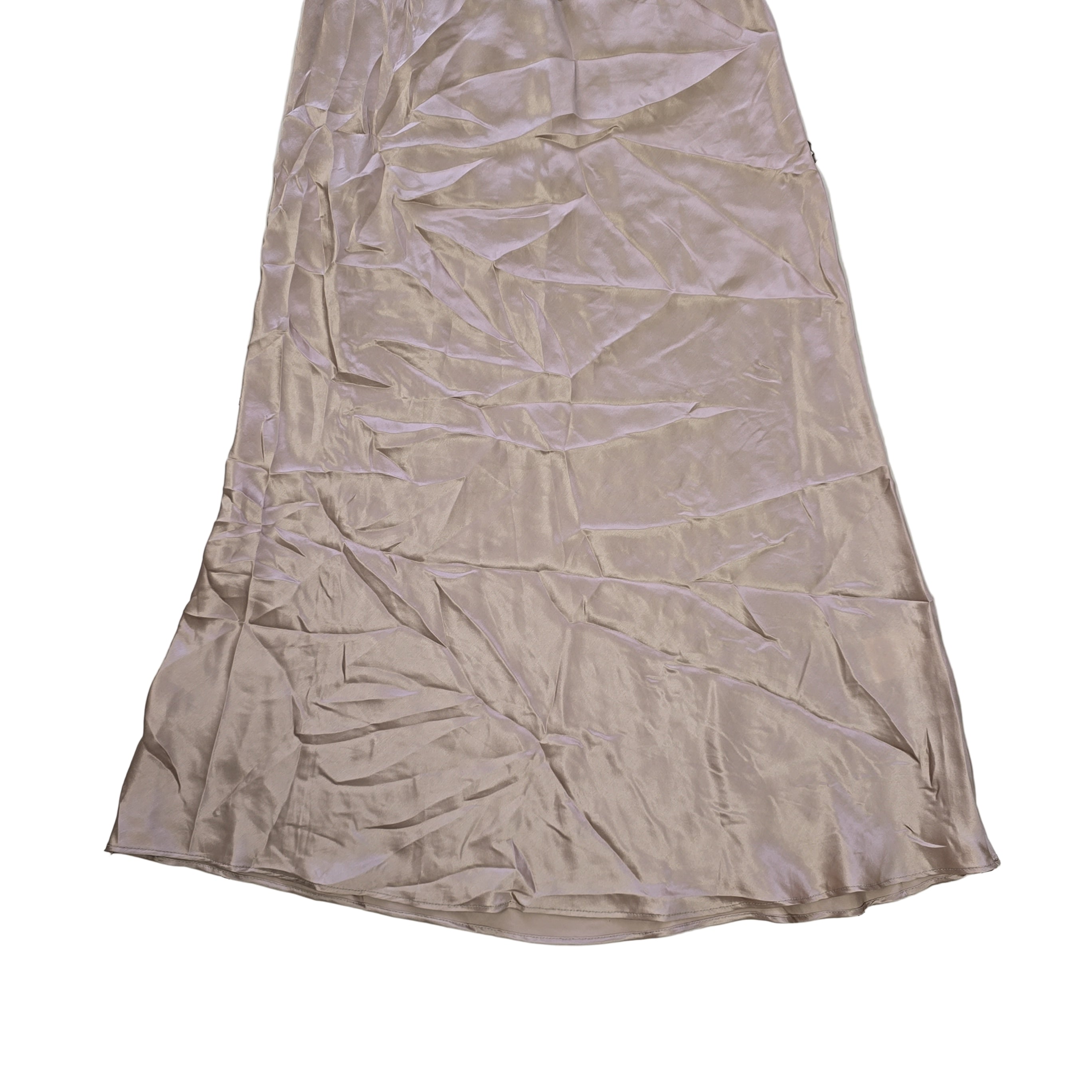 Beige dress on a light background