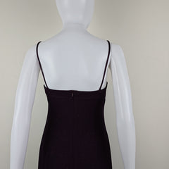 Staxs Purple Maxi Dress with Bolero Jacket Set - Size: Dress AU 10 / Bolero AU 12