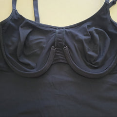 Black bra on a light surface