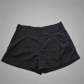 Sweetaeacia Classic Pleasted Black Shorts - Size: AU 12