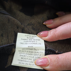 Trelise Cooper Cupids Bow Rosary Navy and Gold Dress - Size: AU 10