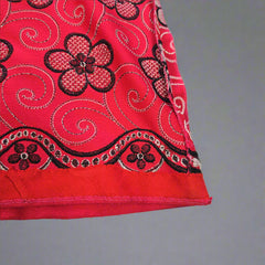 Vintage Pink Flower Power Skirt