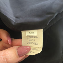 David Lawerance Black Maxi Dress, Size AU 8