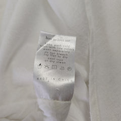 Charcoal White Linen Maxi Skirt - Size: AU12