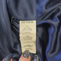 The OG of Midi Dresses – Review Navy Blue Lace Midi Dress (AU 12)