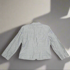 Gerry Weber Silver Grey Lightweight Jacket – Size AU 12