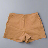 Glassons Classic Camel Brown Bermuda Shorts - Size: AU 12