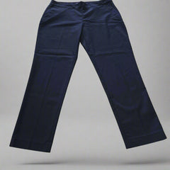 Tommy Hilfiger Cropped Straight Navy Pants - Size: AU 8