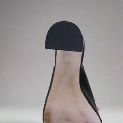 Milana Black Slingback Heels