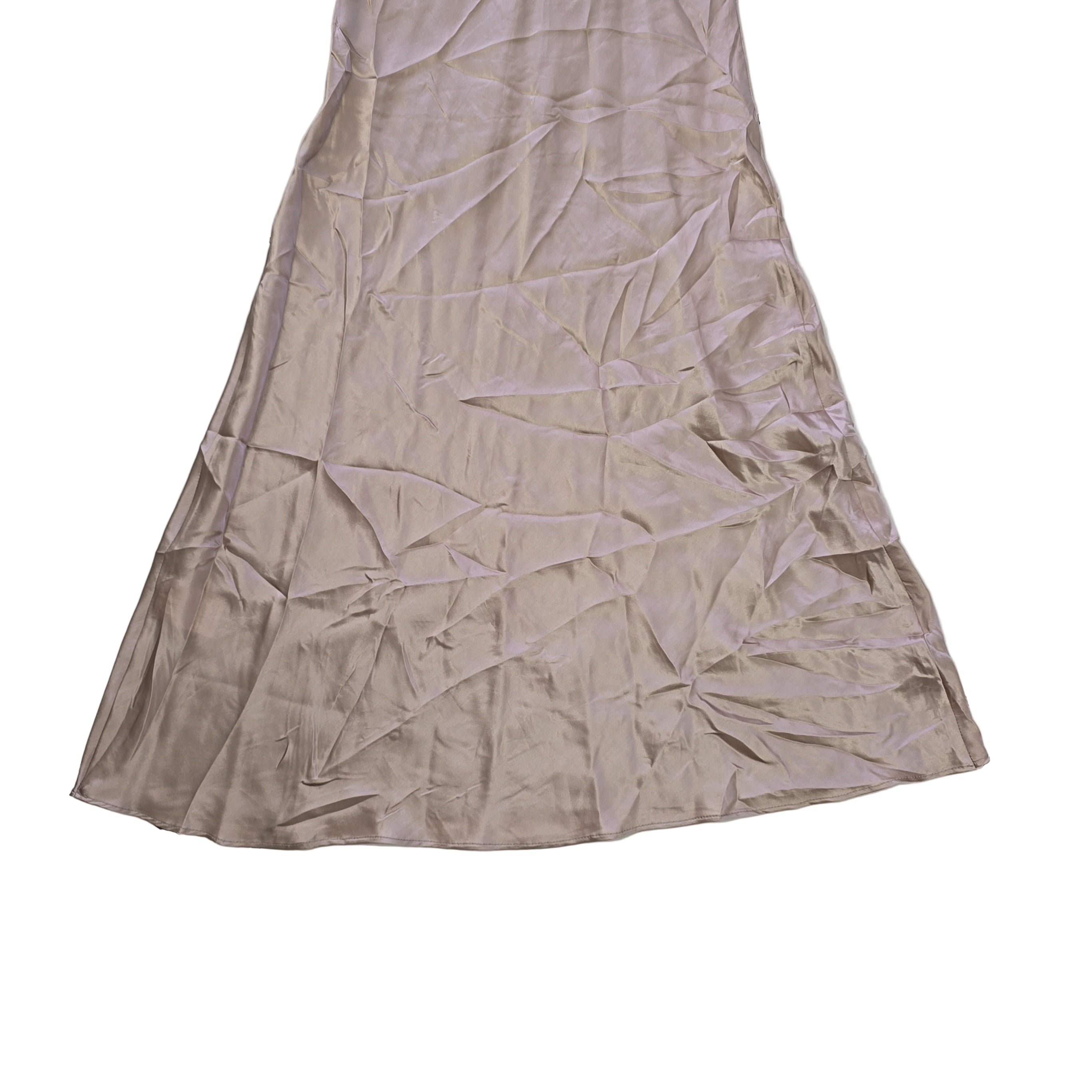 Beige dress on a light background