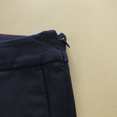 Tommy Hilfiger Cropped Straight Navy Pants - Size: AU 8