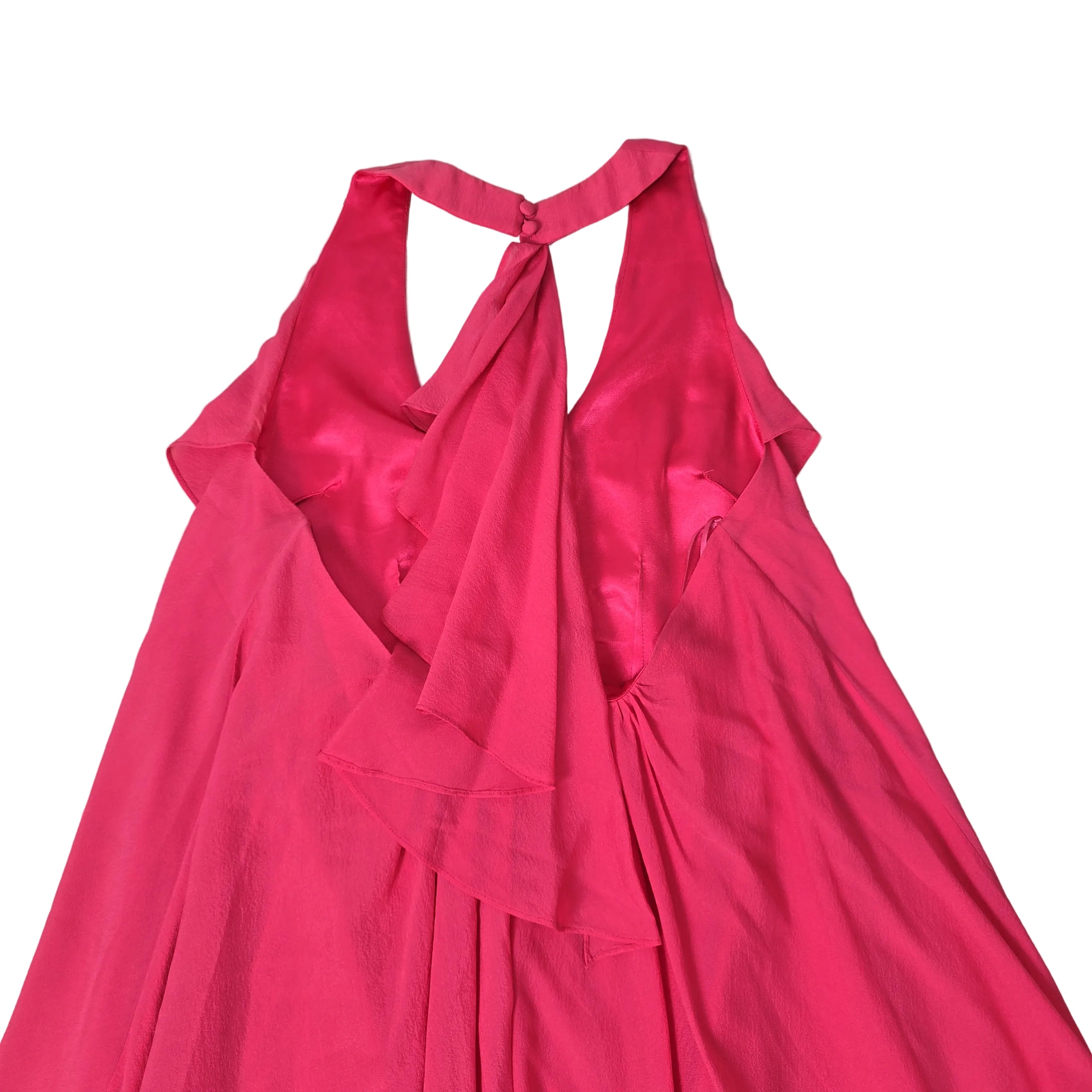 Pink dress on a light background