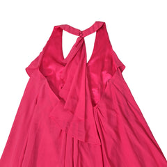 Pink dress on a light background