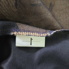 Trelise Cooper Cupids Bow Rosary Navy and Gold Dress - Size: AU 10