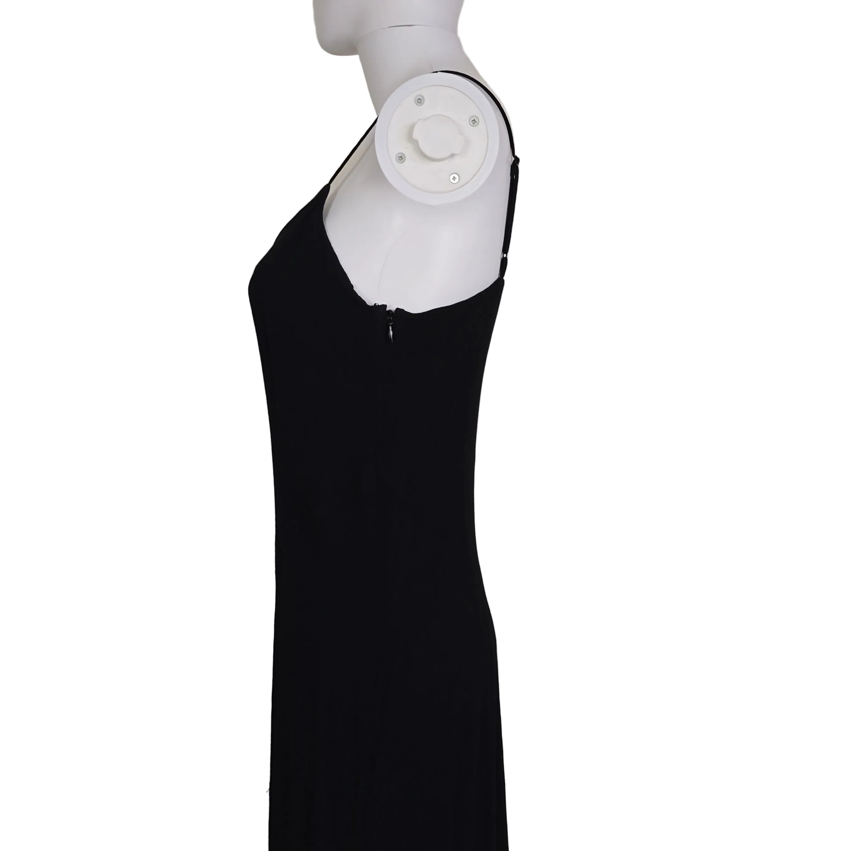 Black dress on a light background