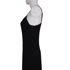 Black dress on a light background