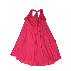 Pink dress on a light background