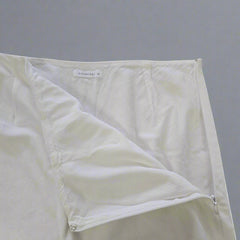 Charcoal White Linen Maxi Skirt - Size: AU12