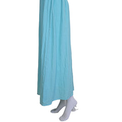 Light blue dress on a light background