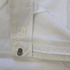 Glassons Classic White Bermuda Shorts - Size: AU 12