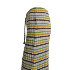 Striped maxi skirt on a light background