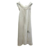 Never Worn Chanel White Silk Halterneck Top - Size: FR 42
