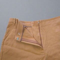 Glassons Classic Camel Brown Bermuda Shorts - Size: AU 12
