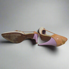 Authentic Louis Vuitton Chérie Patent Leather Heels