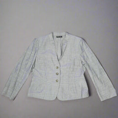 Gerry Weber Silver Grey Lightweight Jacket – Size AU 12