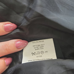 Veronika Maine Black, White & Beige Checkered Pencil Skirt – AU 10