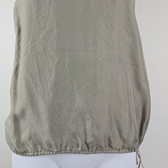 Gray top on a white background