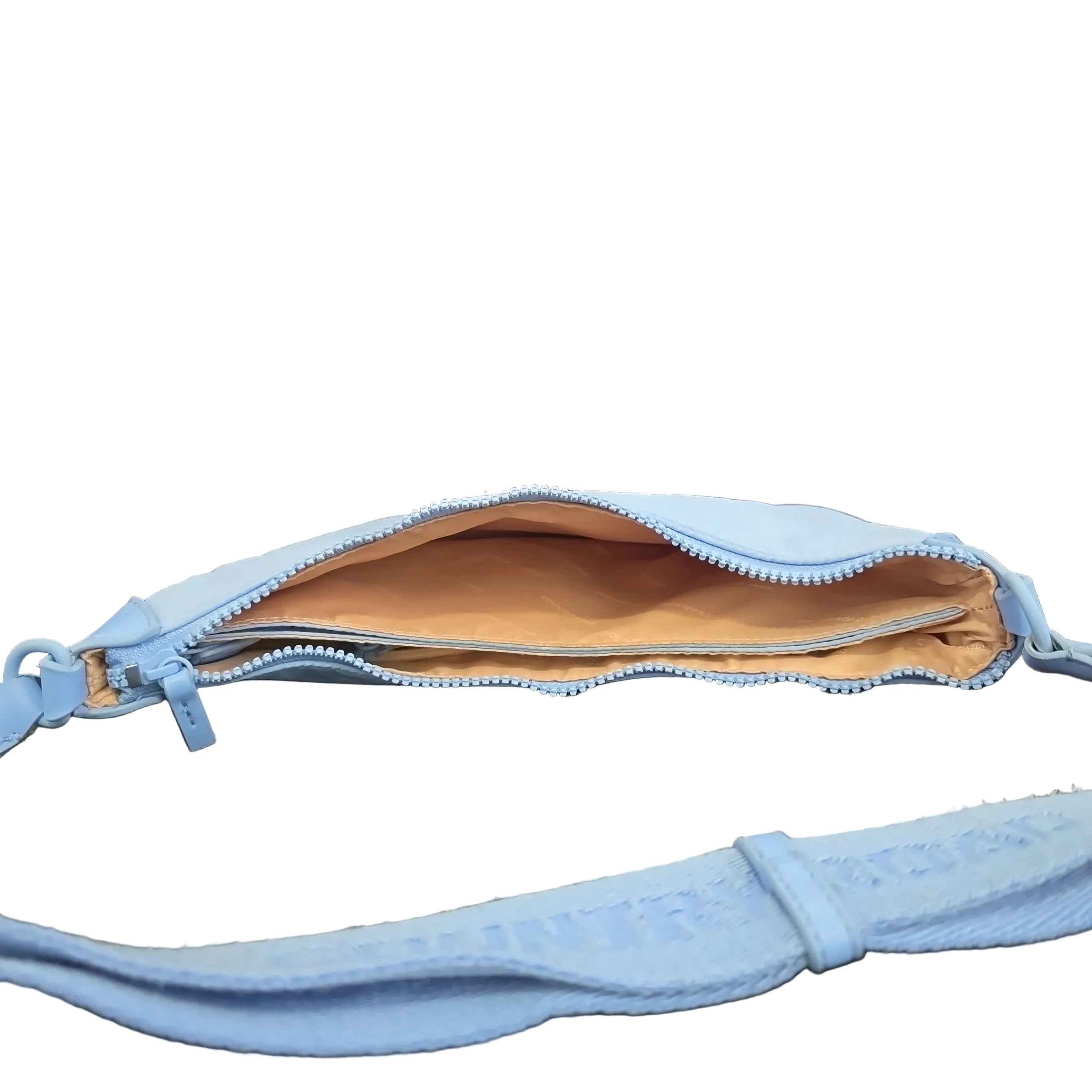 Light blue bag on a light background