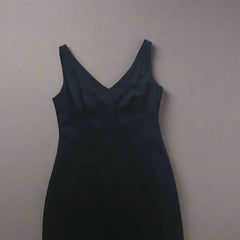 David Lawerance Black Maxi Dress, Size AU 8