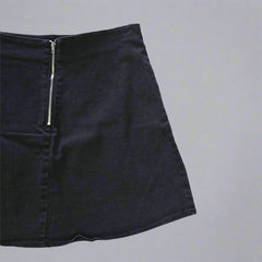 Skirt on a tiled floor