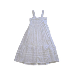 White lace dress on a light background