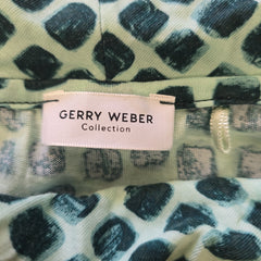 Gerry Weber Green Printed Cowl Neck Top – Easy Elegance Meets Everyday Comfort