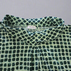 Gerry Weber Green Printed Cowl Neck Top – Easy Elegance Meets Everyday Comfort
