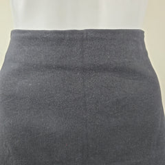 Luck & Trouble Charcoal/Black Denim Skirt - Size AU 12