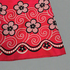 Vintage Pink Flower Power Skirt