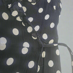 RIXO "Minni" Silk Polka Dot Dress - Size: M