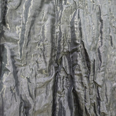 Close-up of crumpled black fabric