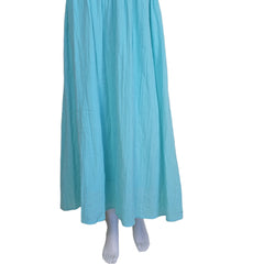 Light blue dress on a light background