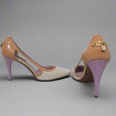 Authentic Louis Vuitton Chérie Patent Leather Heels